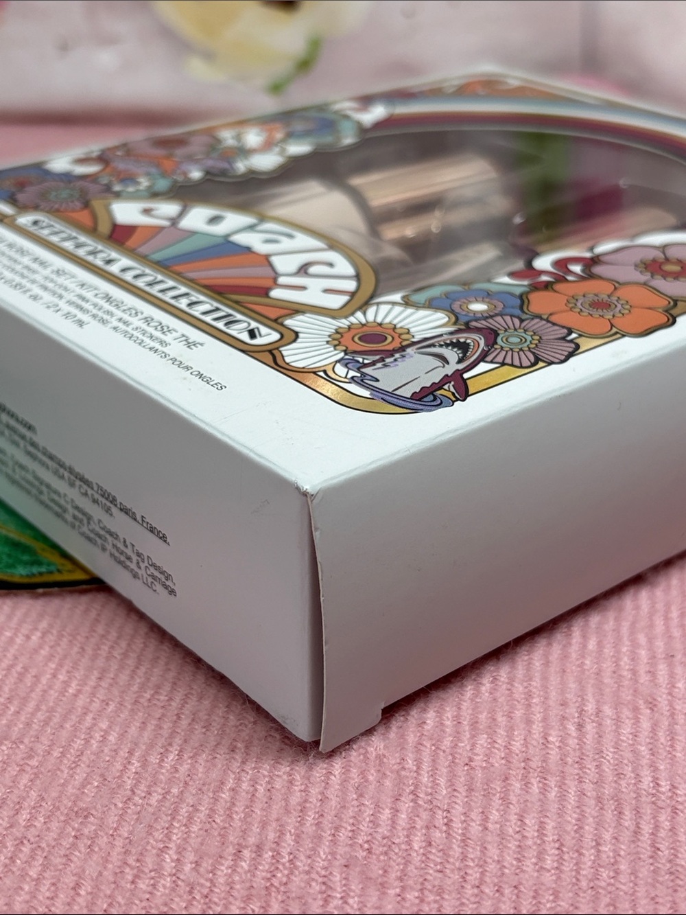 Coach x Sephora Nail Set Tea Rose Limited Edition Collection New in Box - Picture 7 of 12